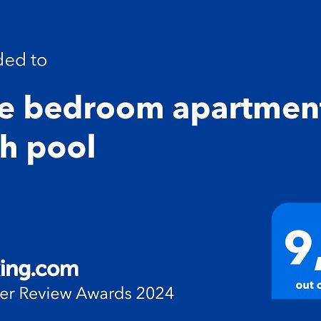 One Bedroom Apartment With Pool 플라키아스 외부 사진